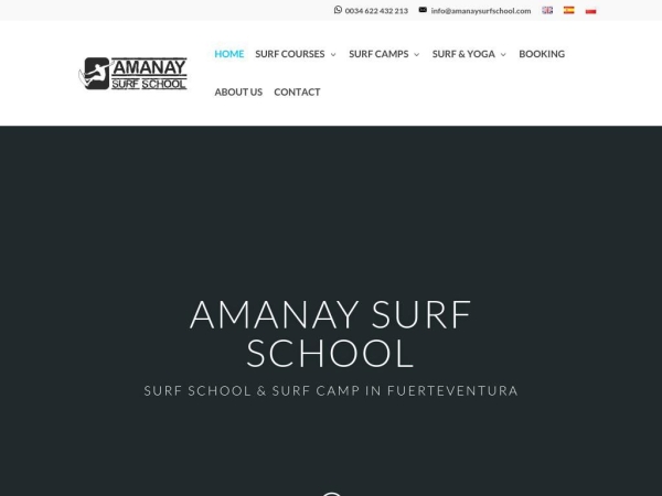 amanaysurfschool.com