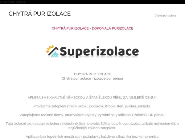 chytrapurizolace.cz